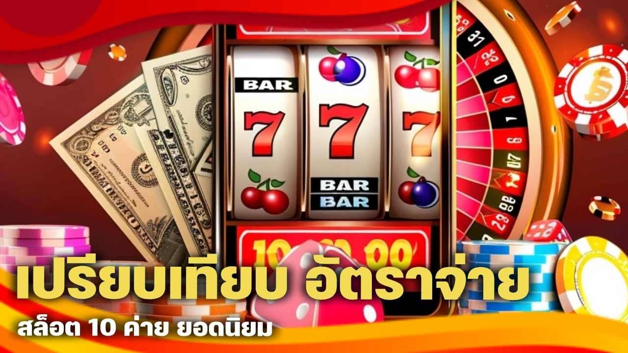 เปรียบเทียบ อัตราจ่าย สล็อต